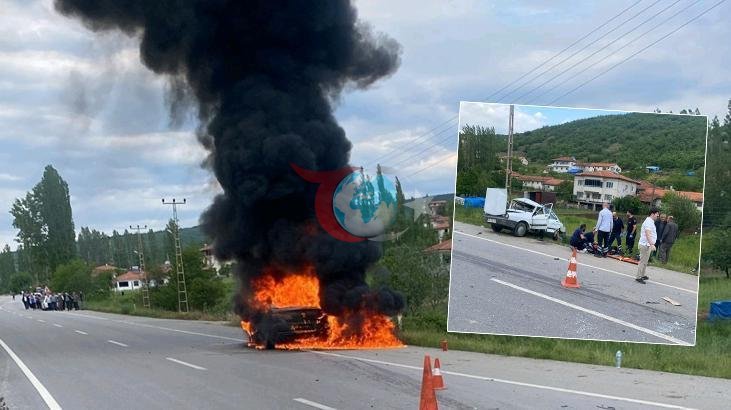 Amasya'da Korkunç Trafik Kazası: İki Kişi Hayatını Kaybetti