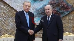 Prezident Erdog'an Jazoir Prezidenti Tebbun bilan uchrashdi!