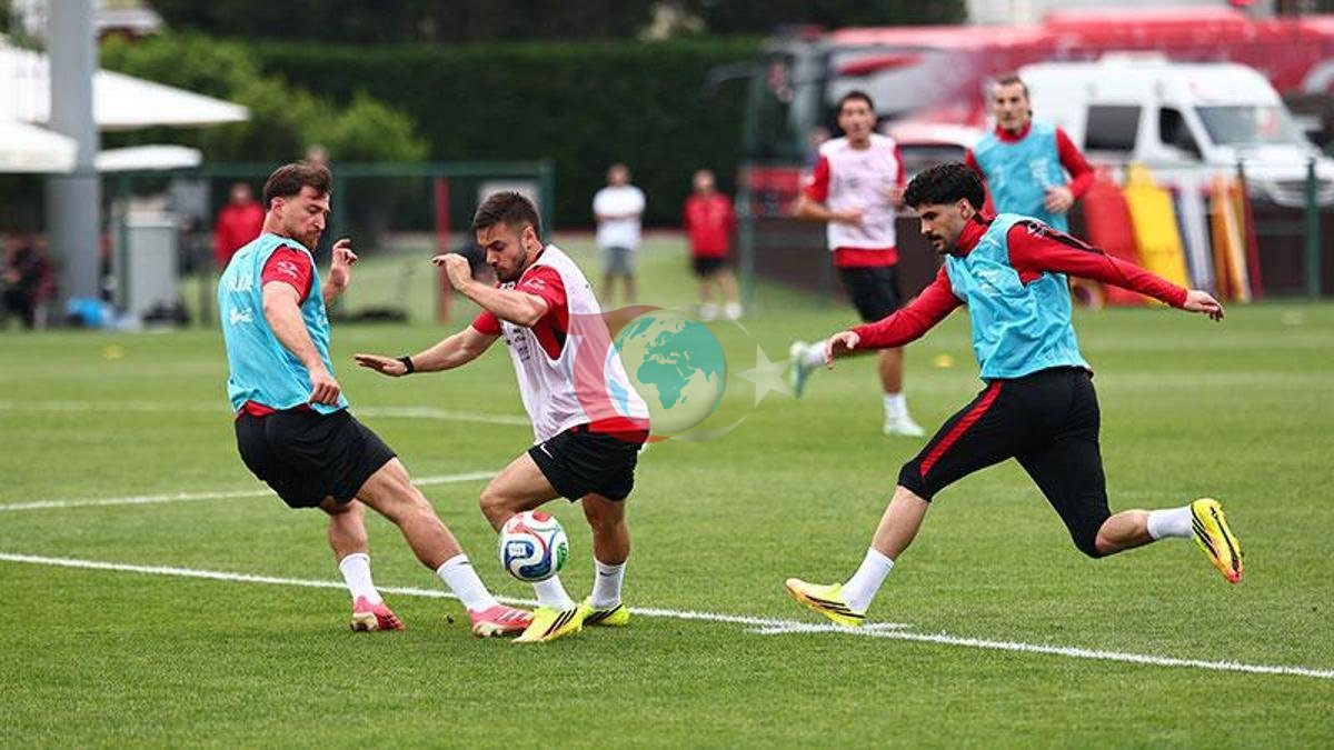 A Milli Takım, Taktik Çalışmalarına Yeniden Başladı