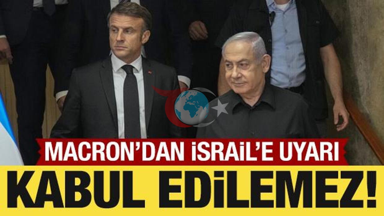 Makrondan İsrailə sərt tənqid: Qoy regionda gərginliyə son qoyulsun