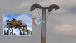 Dəhşətli qəza nəticəsində onlar hündürlükdə yuxarı parkda aşağı düşdülər!