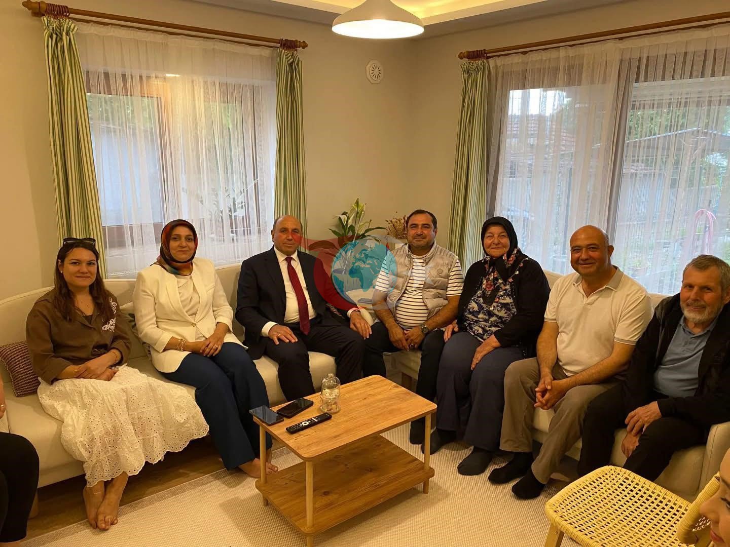 Başkan Akdeniz’den Şehit Ailelerine Anlamlı Bayram Ziyareti