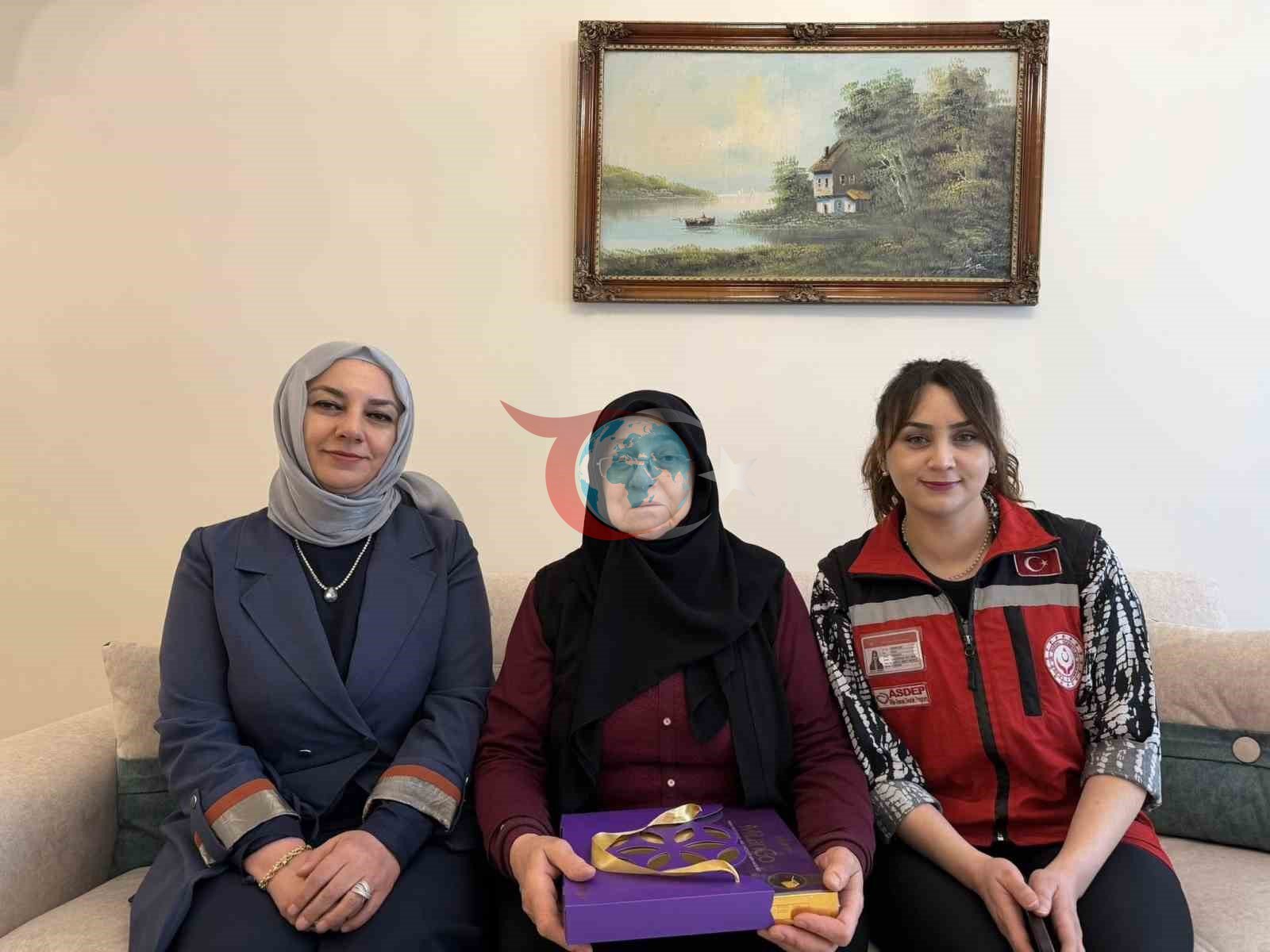 Bayburt'ta Şehit Aileleri ve Gazilere Bayram Ziyareti