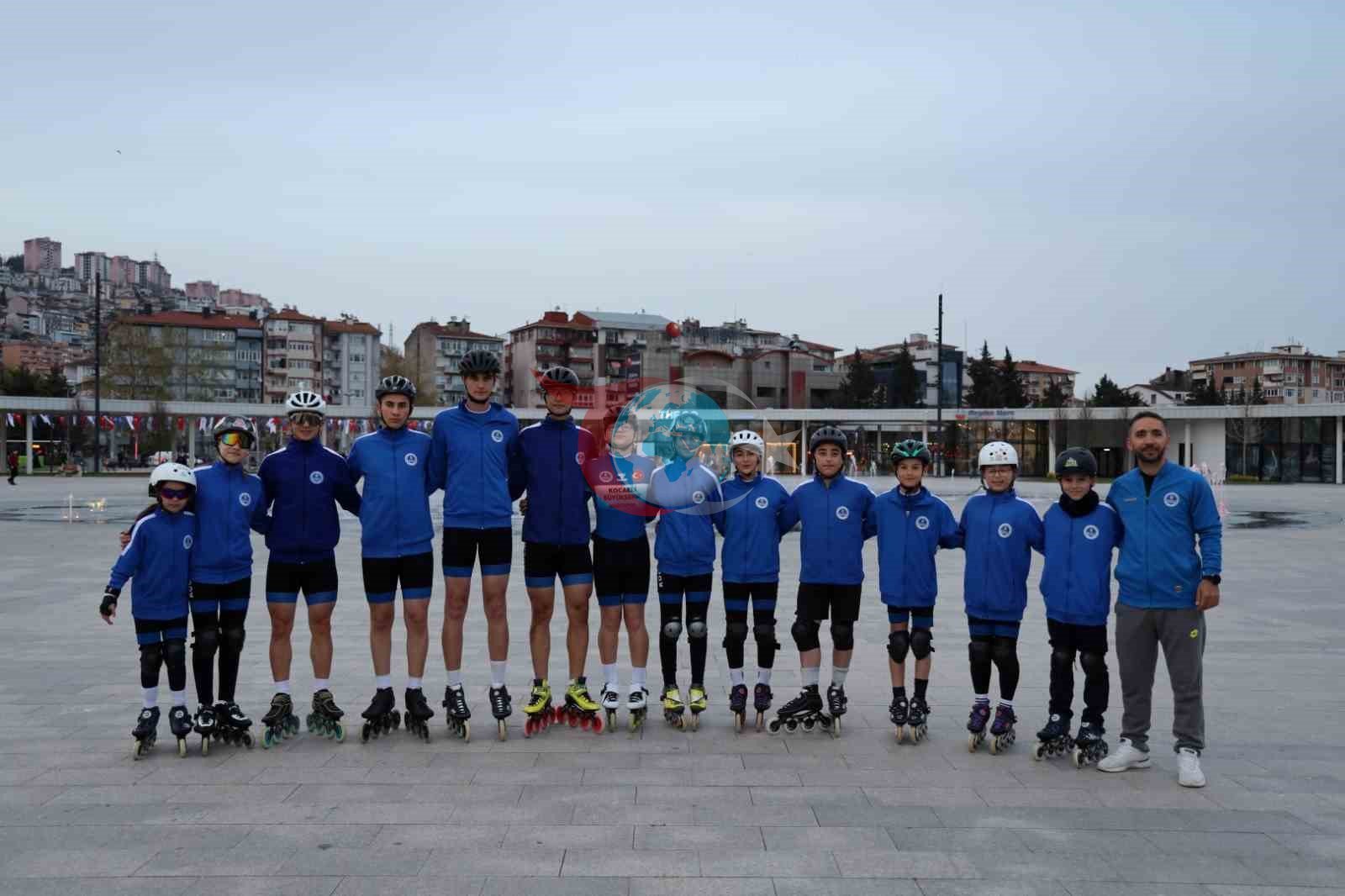 Kağıtspor konkida uchuvchilari Turkiyada ikkinchi bo'ldi