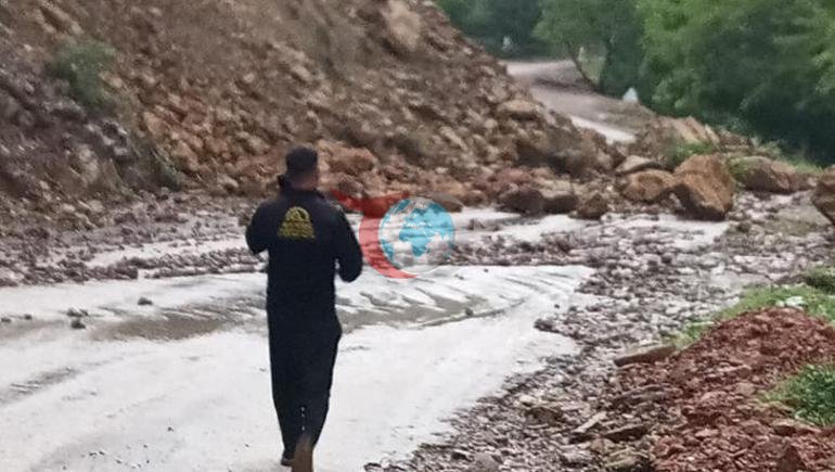 Hatay və Osmaniyedə leysan və dolu həyatı iflic etdi. Yollar çökdü, dərələr daşdı, evlər su altında qaldı=