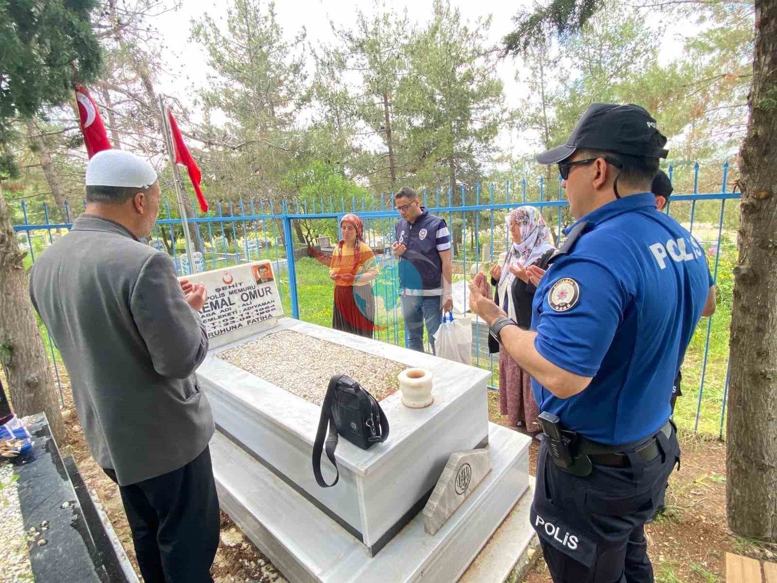 Besni'de Bayramda Şehit ve Gazi Ailelerine Özel Ziyaret