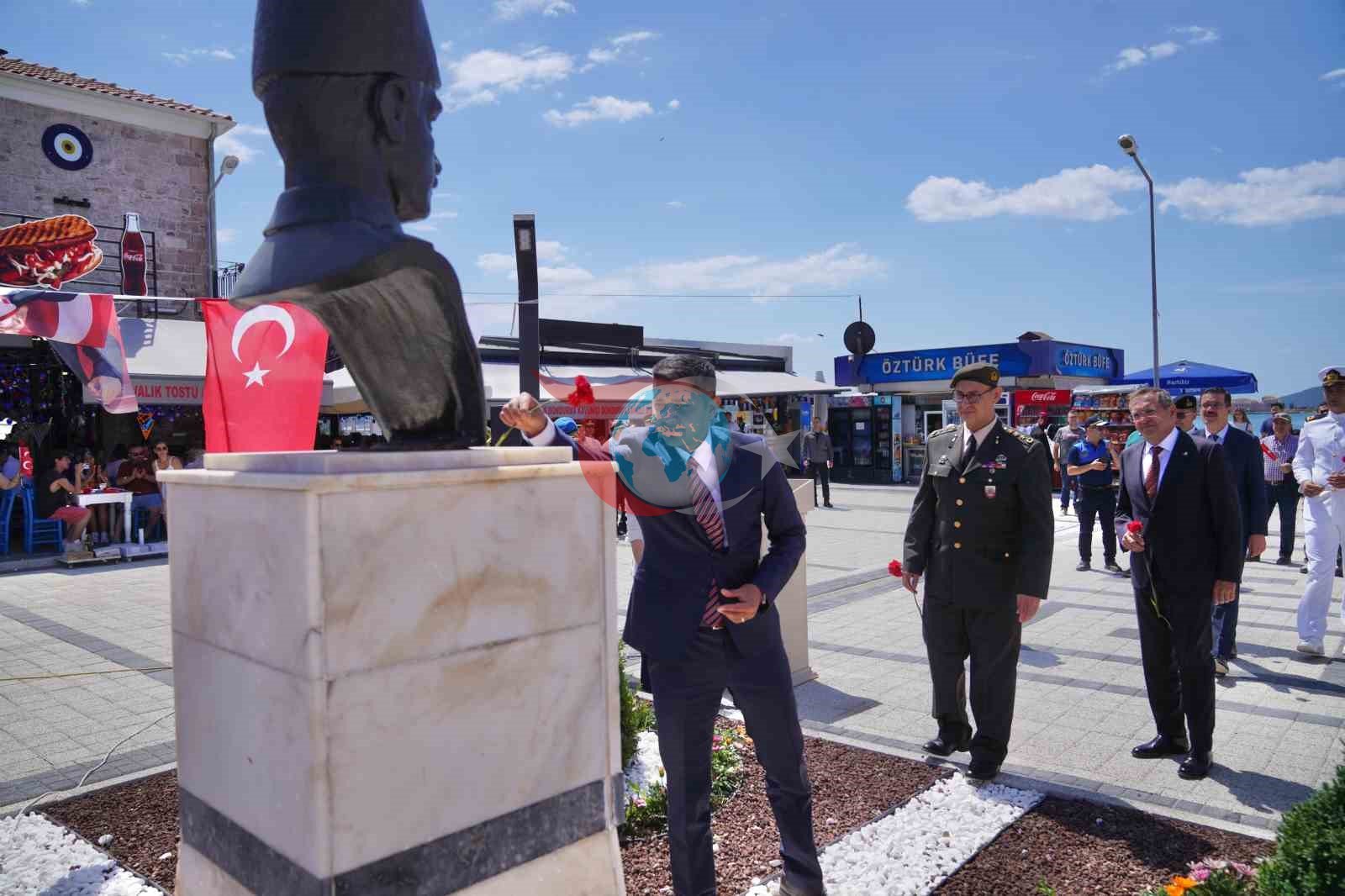 107 Yıllık İlk Kurşun Anısına Ayvalık’ta Anma Töreni