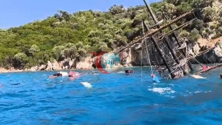 Marmaris'te Tekne Faciası: 'Big Boss' Denizin Derinliklerinde