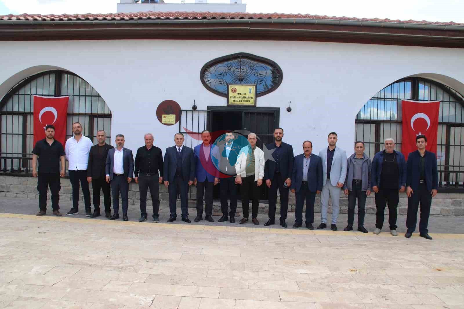 Demiryol-İş Sendikası'ndan MESOB'a Anlamlı Ziyaret