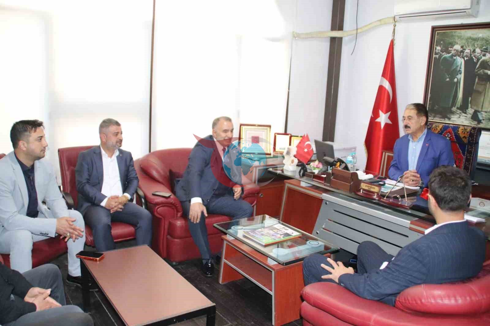 Demiryol-İş heyetinden MESOB’a tebrik ziyareti