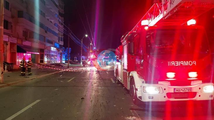 Rus İHA'sı Romanya'da Apartmana Çarptı: 2 Yaralı Var