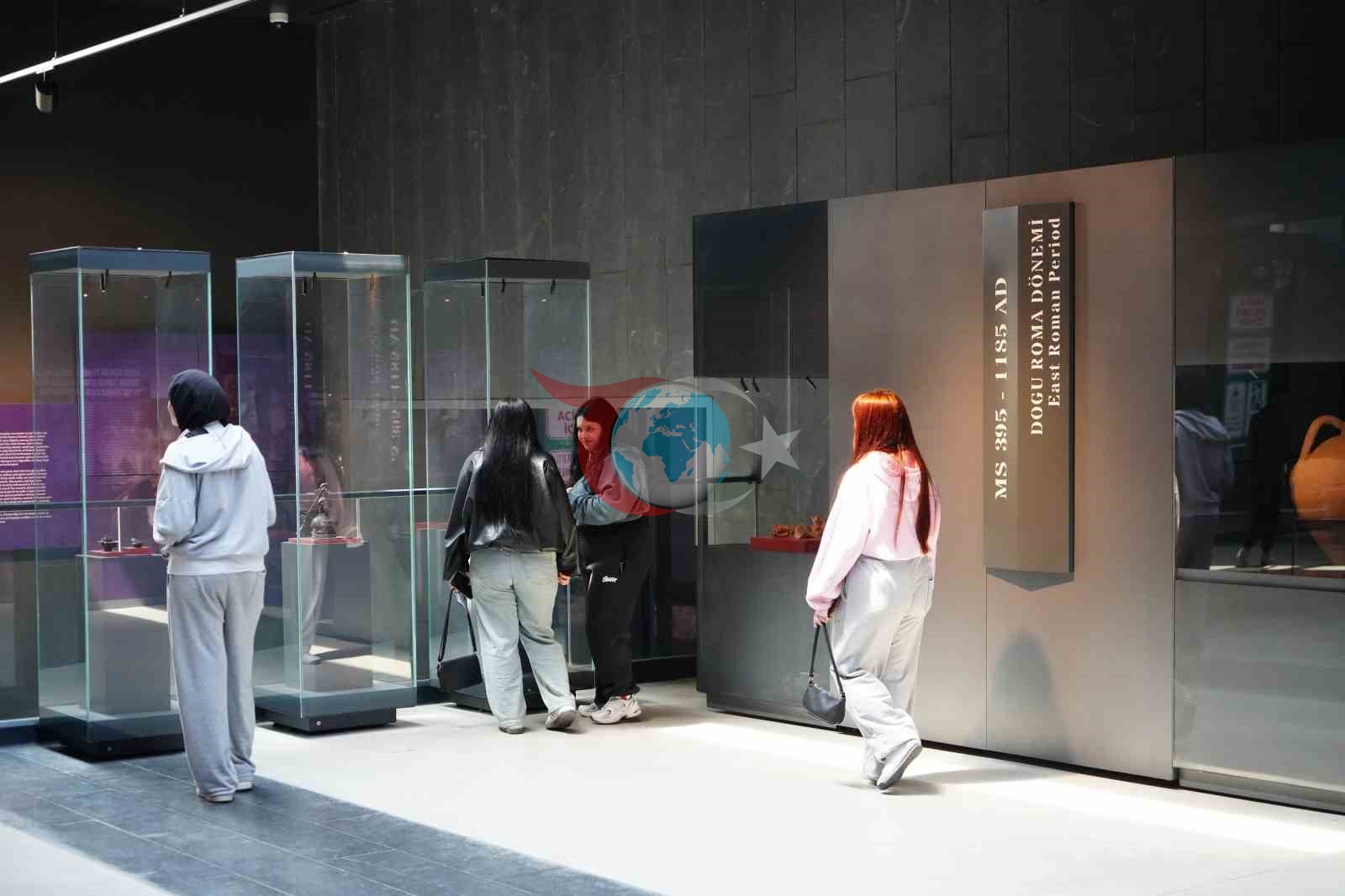 Aşil ve Thetis&rsquo;in yer aldığı Amisos Mozaiği Samsun Müzesinde sergileniyor