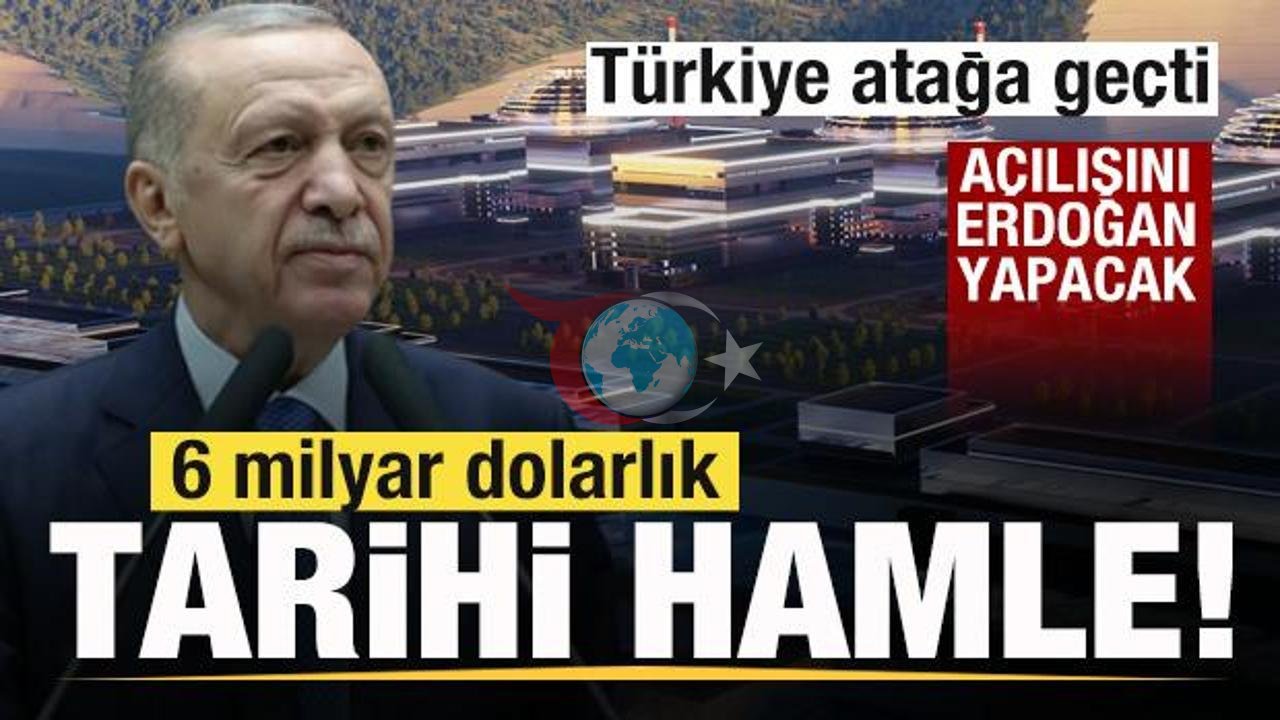 Türkiye'den 6 Milyar Dolarlık Enerji Hamlesi! Açılış Erdoğan'dan