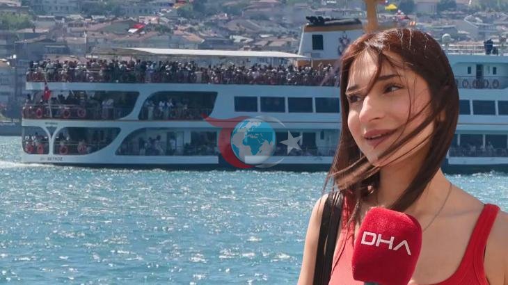 İstanbul'da Bayram Günü Adalar Yoğunluğu: Kabataş'ta Kalabalık