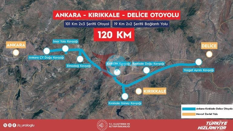 Bakan Uraloğlu: 42 ili birbirine bağlayacak proje, devlet yolundaki trafik yükünü azaltacak