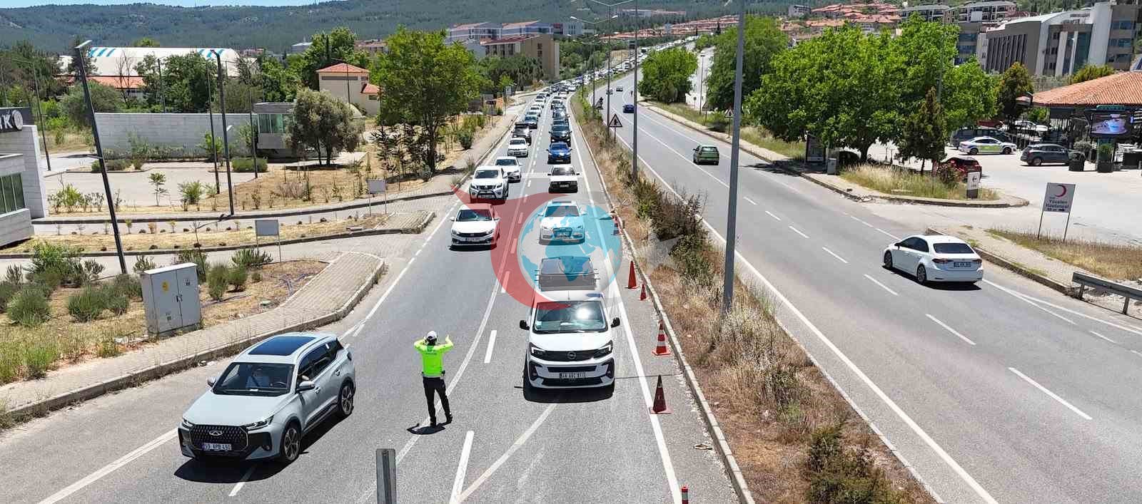 Muğla'dan Bayram Tatili Dönüş Yolculuğu Başladı
