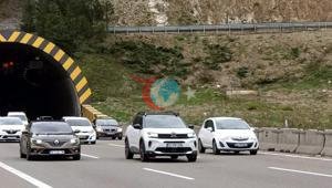Bayram dönüşünde Anadolu Otoyolunun Bolu geçişinde ulaşım rahat