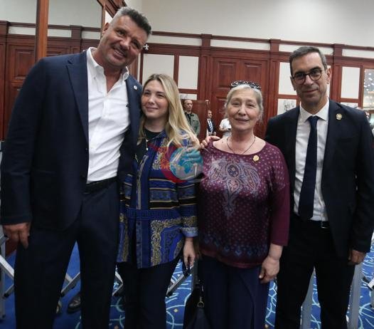 Fenerbahçede geleneksel bayramlaşma töreni yapıldı
