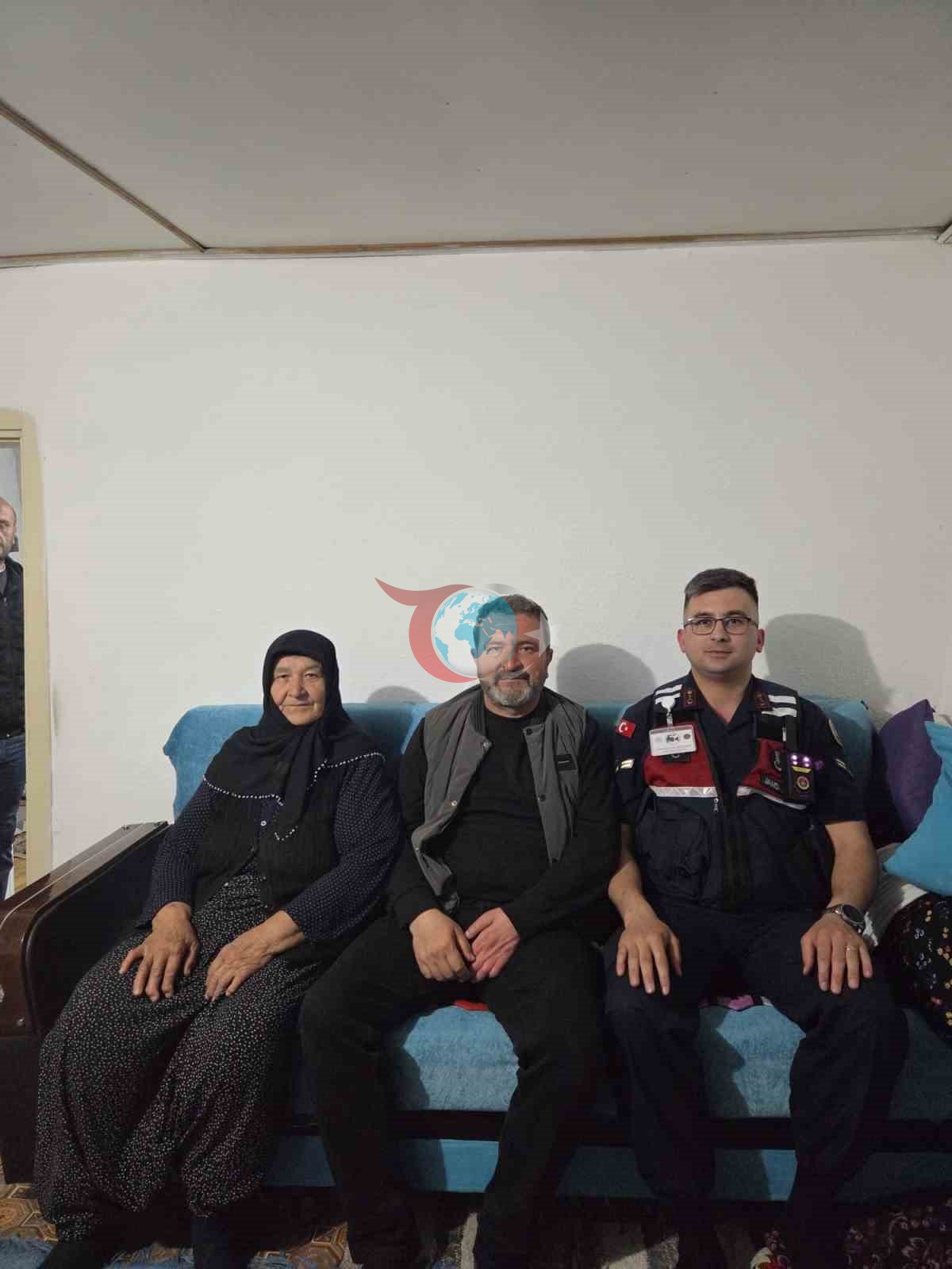 Jandarma Ekiplerinden Gazimize Anlamlı Bayram Ziyareti