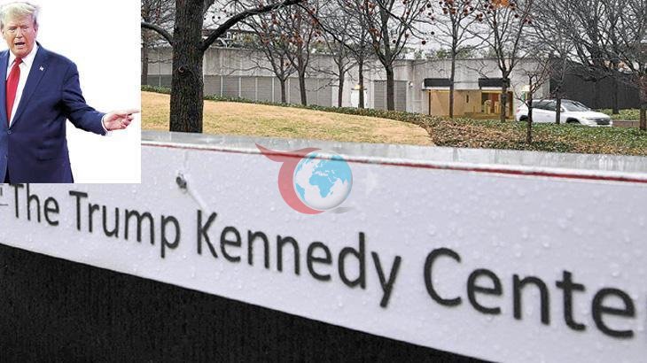 Trump İsmi Kennedy Sanat Merkezi'nden Kaldırılıyor