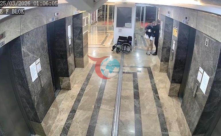 Turkan Bicherning sirli o'limidagi yangi tasvirlar. U uni bo'g'ib, liftga o'tqazib qo'ydi. width=