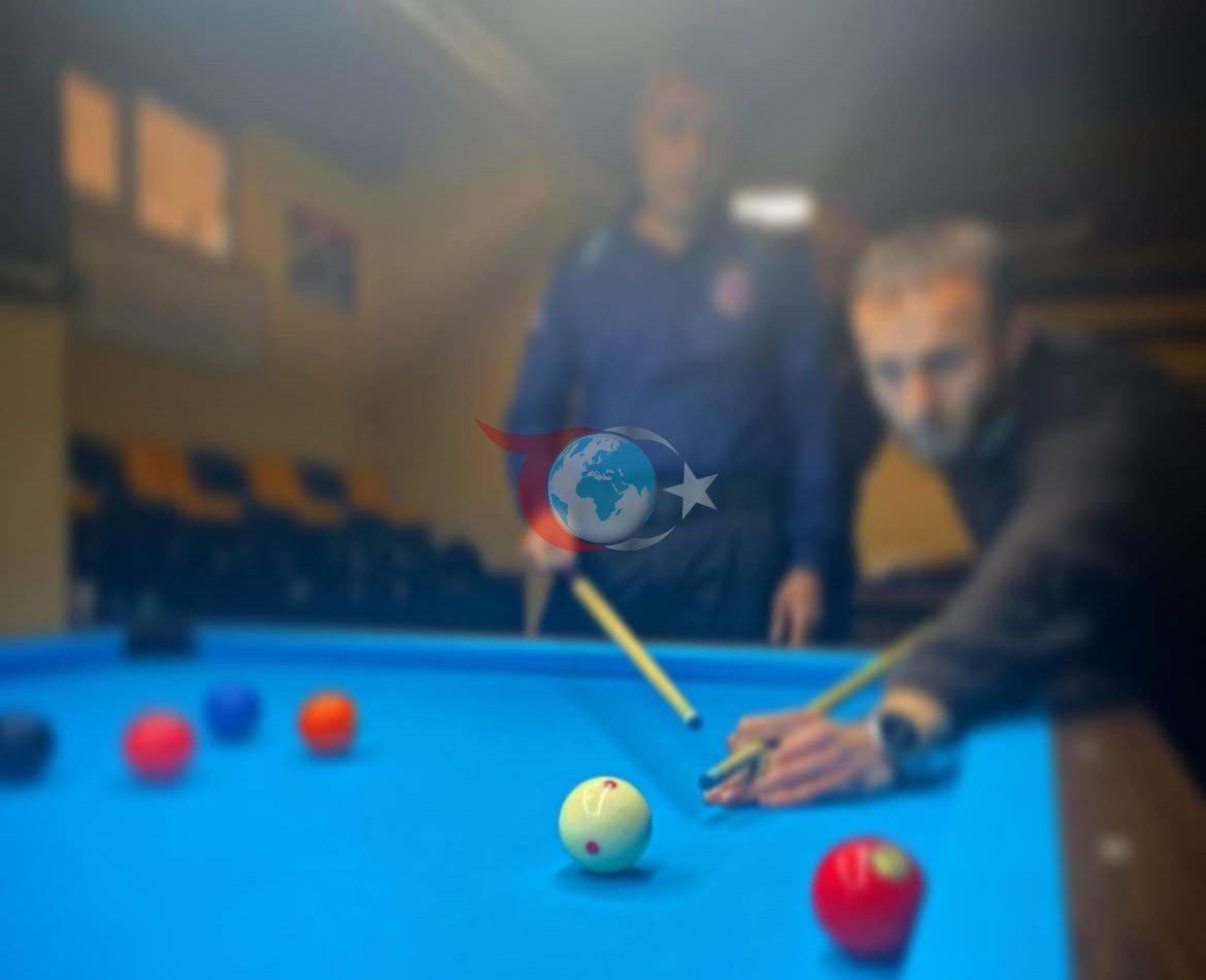 Bayburt'ta Denetimli Serbestlik Yükümlülerine Bilardo Desteği