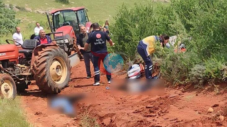 Dinar'da Feci Traktör Kazası: Baba ve Oğul Hayatını Kaybetti