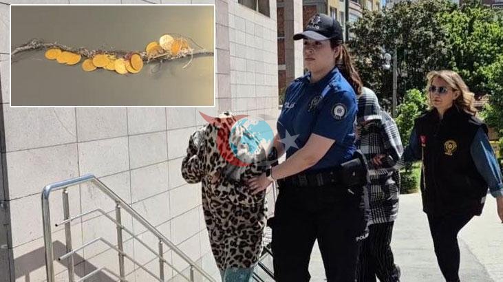 Eskişehir'de Çeyrek Altın Hırsızlığı: İki Şüpheli Yakalandı