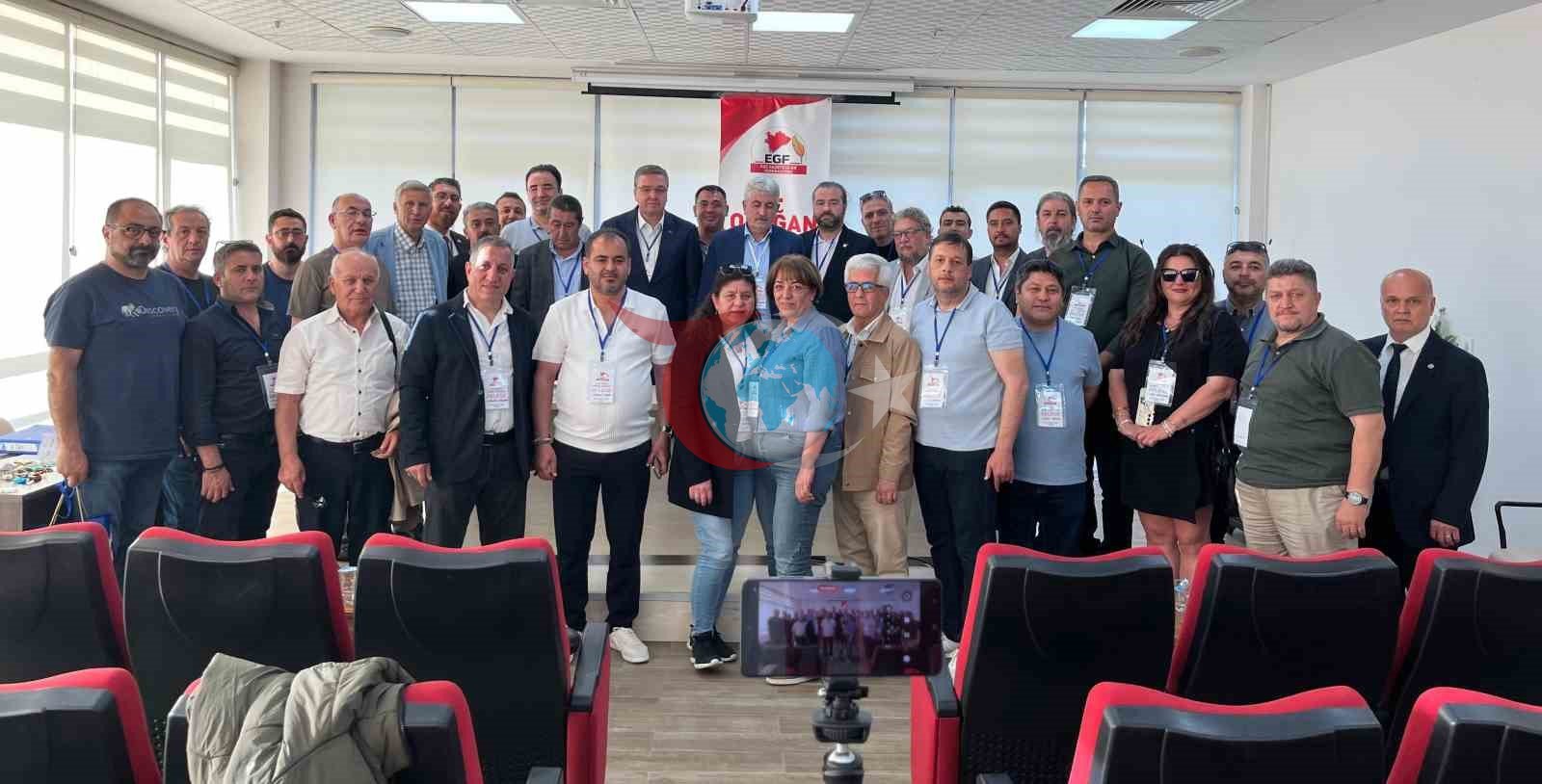 Ege Gazeteciler Federasyonu'nda Cem Kaytan Yeniden Başkan