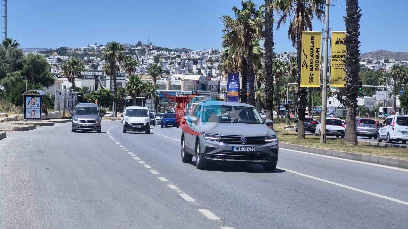 Bodrum'dan 25 Binden Fazla Araç Yola Çıktı