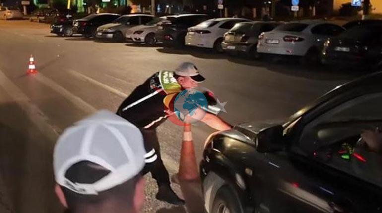 Polisi ezmeye çalıştığı iddia edildi 557 bin lira ceza ve tutuklama