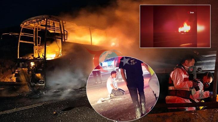 Denizli'de Korkunç Otobüs Kazası: 8 Kişi Hayatını Kaybetti