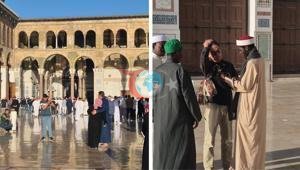 Suriyada bayram həyəcanı Minlərlə insan bayram namazını tarixi Əməvi məscidində qıldı=