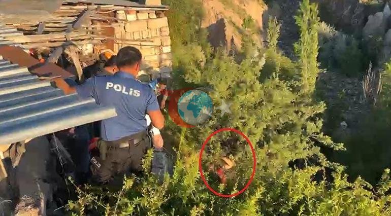 O, dərə yatağına düşüb ağaca asılıb. Müalicədən imtina edərək xəstəxanadan qaçarkən xaos yaranıb.