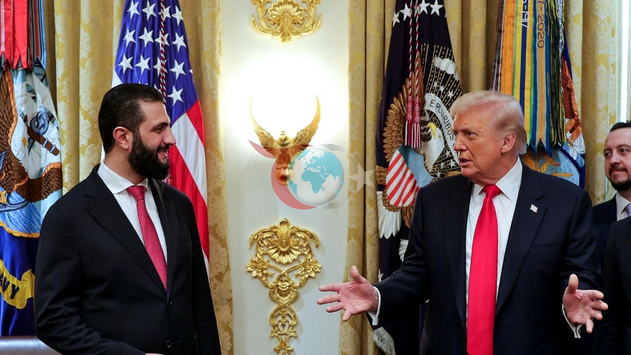 Ahmed Şara ve Donald Trump
