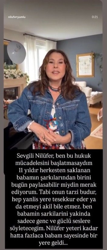 Beste Acar sert sözlerle Nilüfer'i hedef aldı