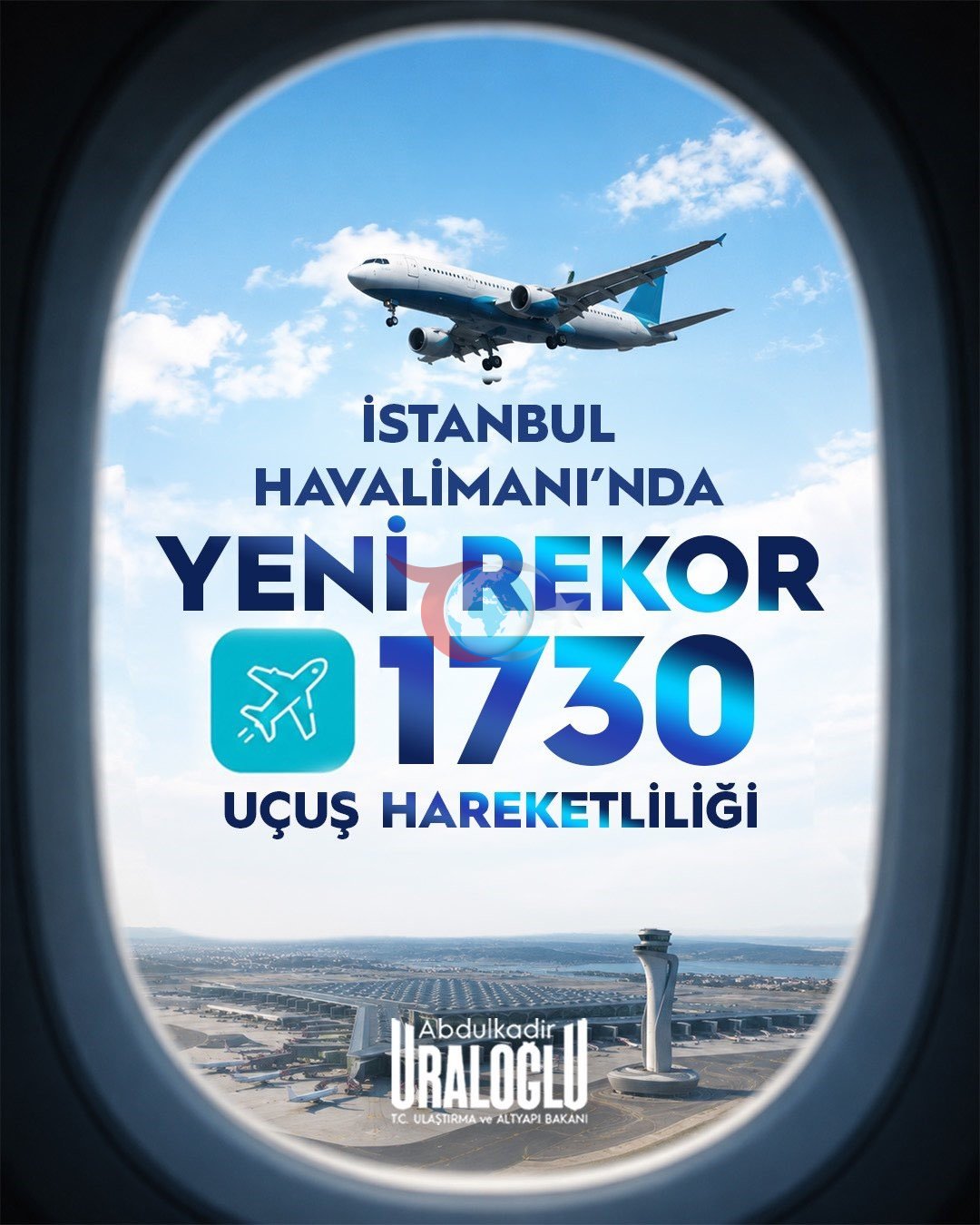 İstanbul Havalimanı'nda Uçuş Rekorları Kırılıyor