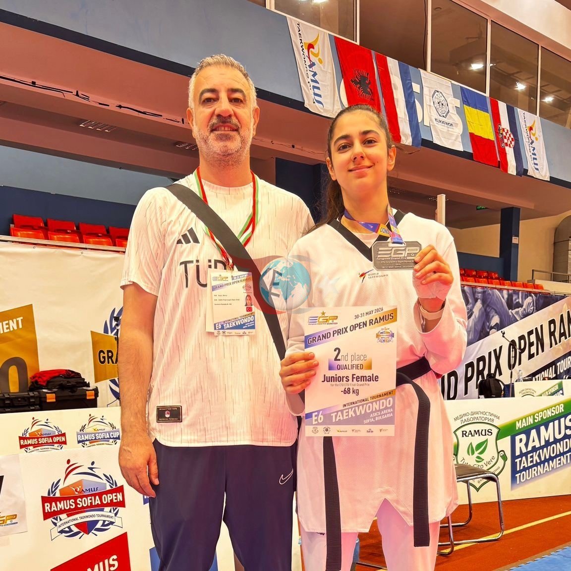 Ebrar Acar’dan Avrupa’da gümüş madalya