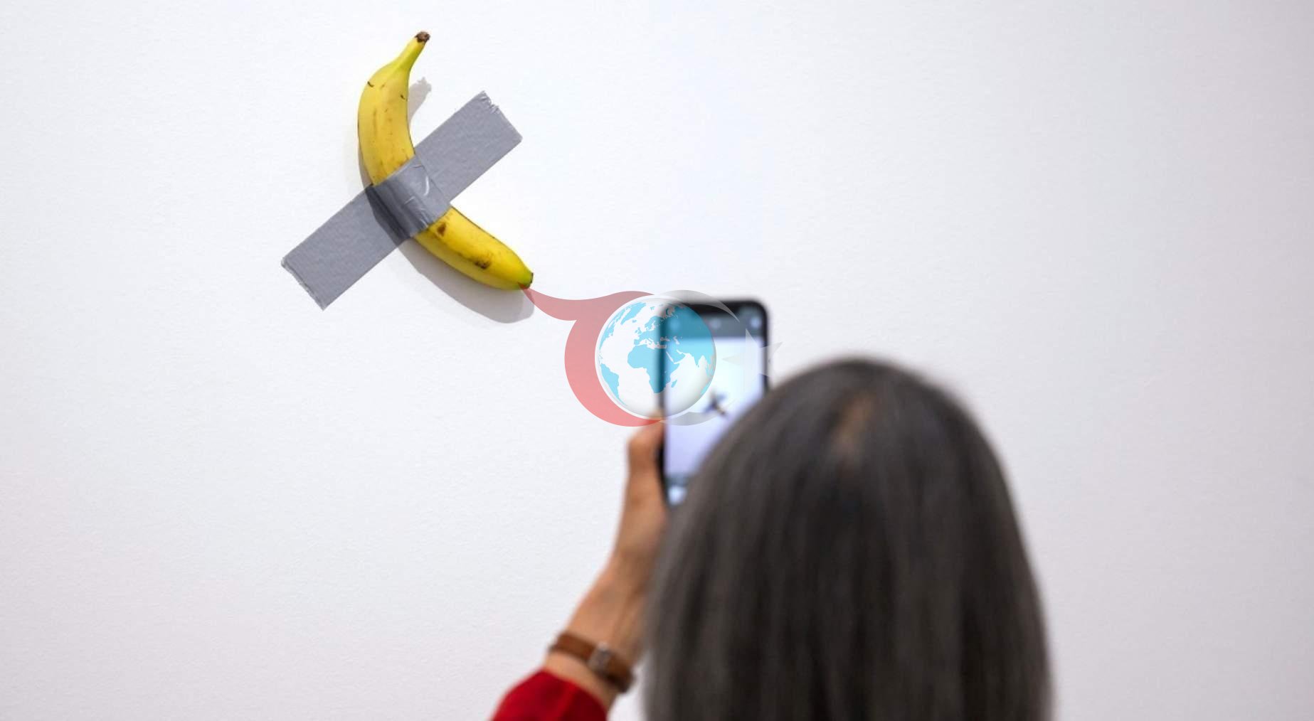 Sanat Eseri Olarak Sunulan Muz Fransa'da Çalındı