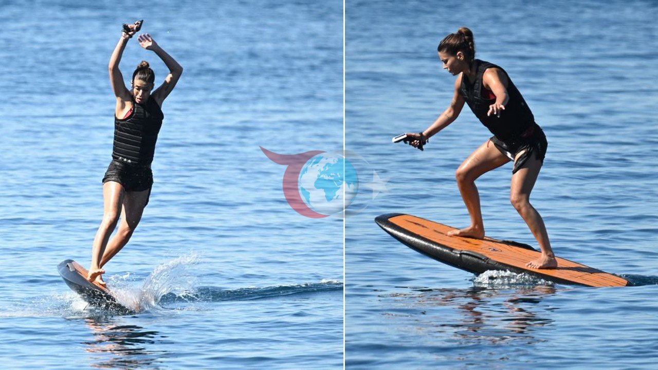 Devrim Özkan Bodrum'da Adrenalin Dolu Anlar Yaşadı