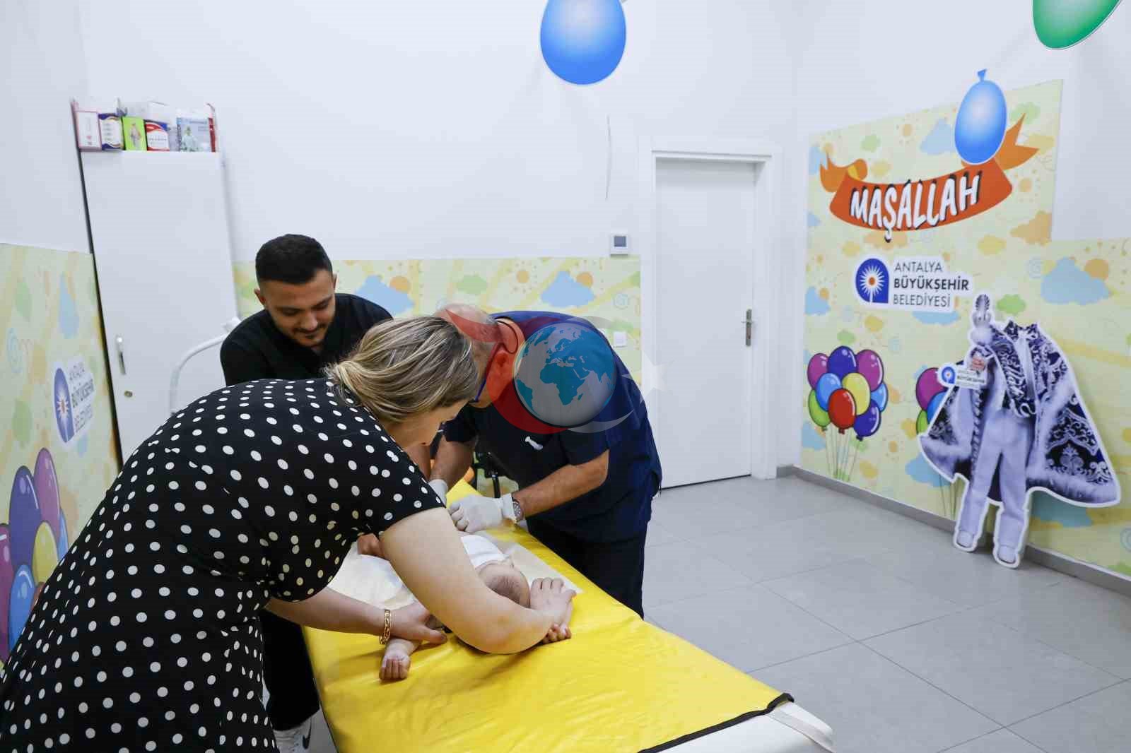 Antalya'da Ücretsiz Sünnet Hizmeti: Ailelerden Büyük İlgi