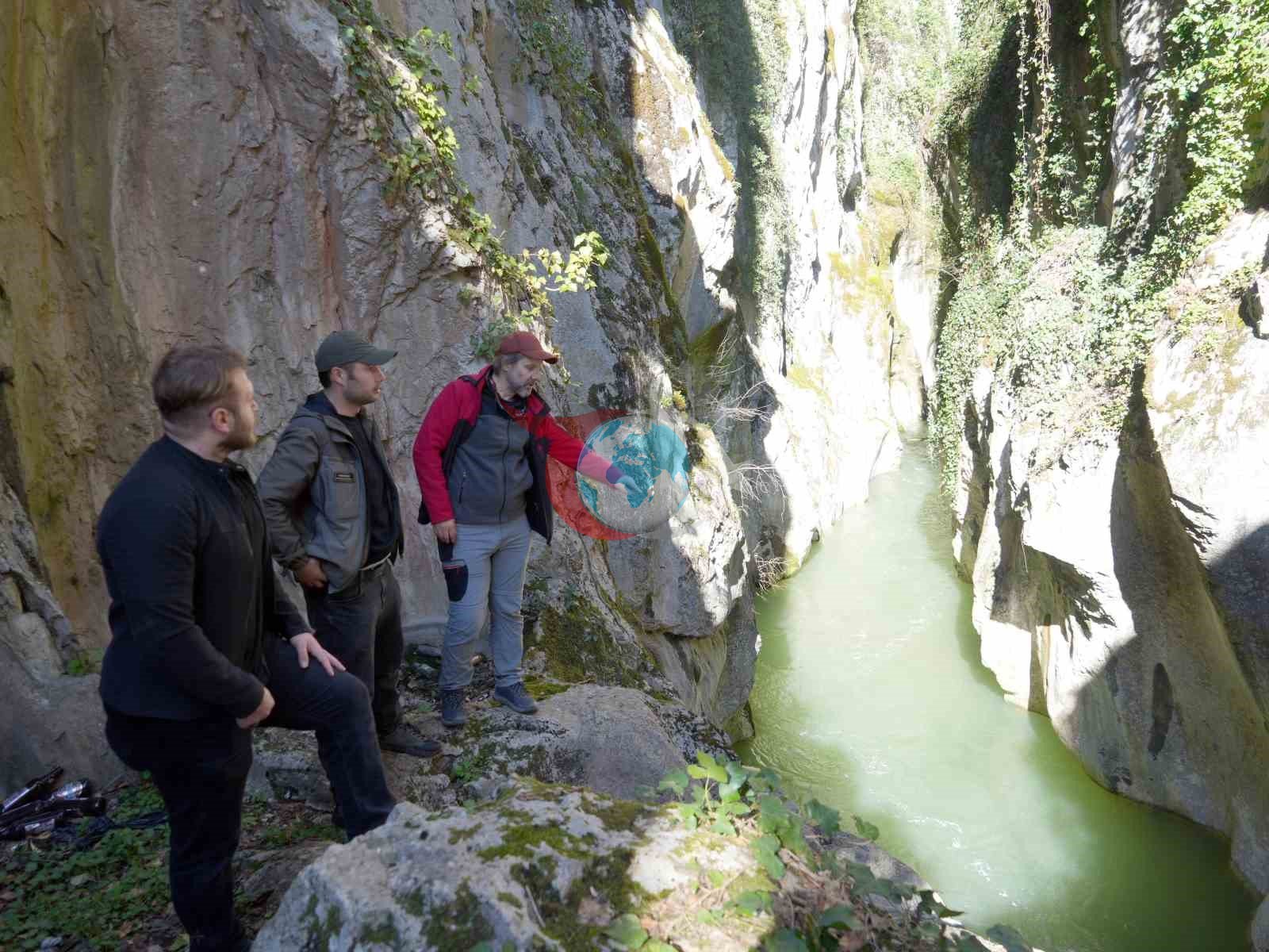 Kastamonu'da Tarihi Kalıntılarla Dolup Taşan Saklı Kanyon Turizme Açılıyor