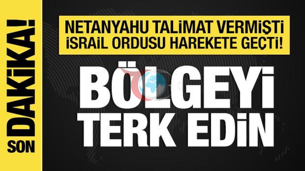 Netanyahu'nun Talimatıyla İsrail Ordusu Dahiye'ye Yöneldi
