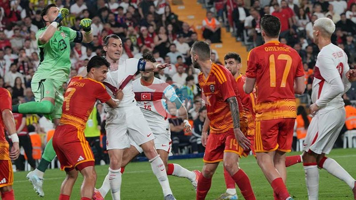 Türkiye, Kuzey Makedonya'yı 4-0 Mağlup Etti
