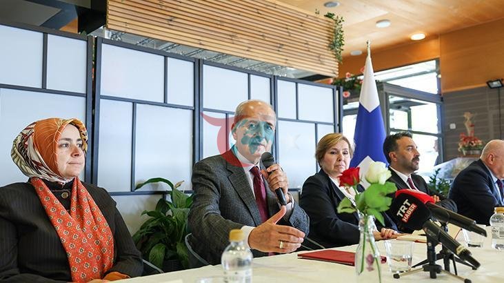 Kurtulmuş Finlandiya'da Türk ve Tatar Toplumlarıyla Görüştü