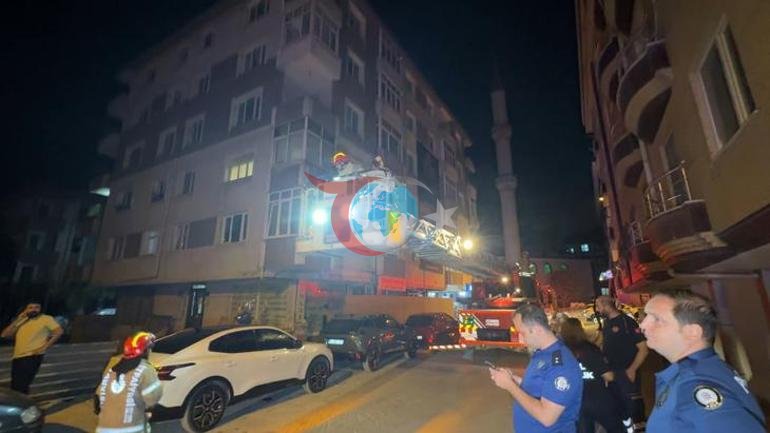 Avcılarda fəlakətin qarşısı alındı. Sütunlarından səs gələn bina boşaldıldı