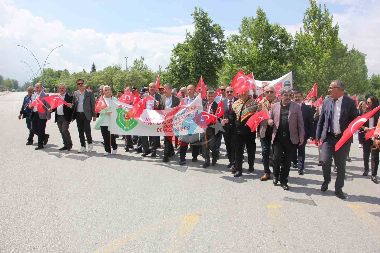 33 Yıl Sonra Bingöl Şehitleri Denizli'de Anıldı
