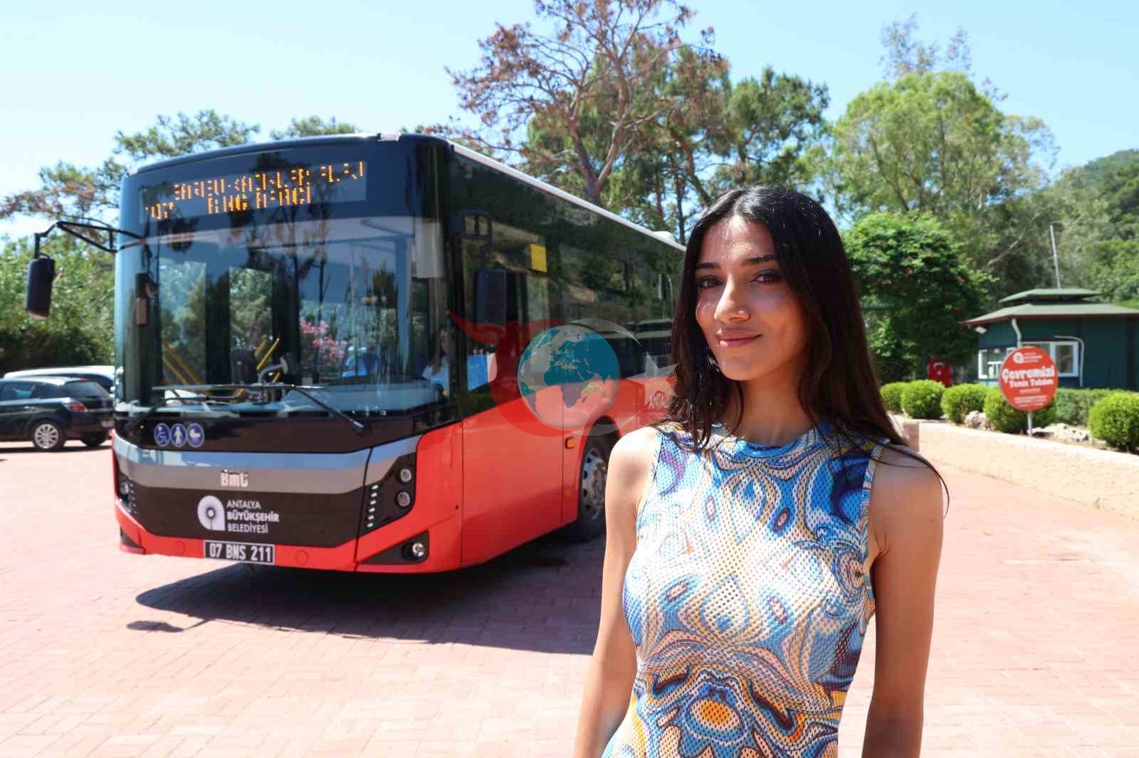 Antalya'da Kadınlar Plajına Ücretsiz Ring Servisi Başladı