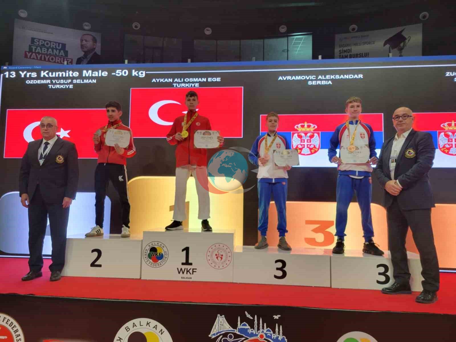 Darıcalı Karatecilerden Balkan Şampiyonası'nda Büyük Başarı
