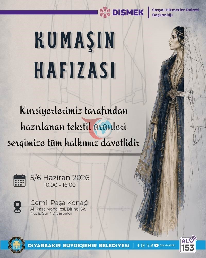 Diyarbakır'da Kumaşın Hafızası Sergisi: Geleneksel İle Yenilikçi Buluşma